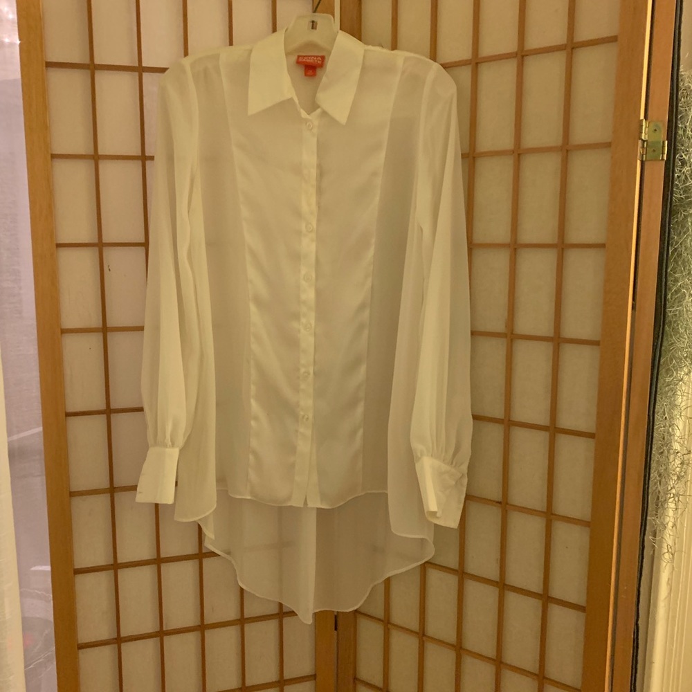 Cream blouse